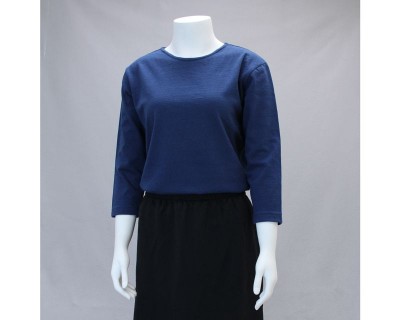 Boat Neck Light Navy